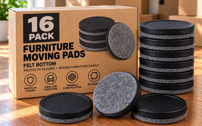 X-Protector felt furniture sliders (16 pcs)
